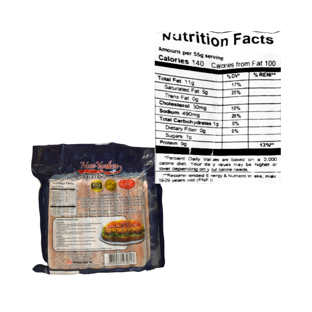 New Yorker Hotdog Jumbo 1kg - Image 3