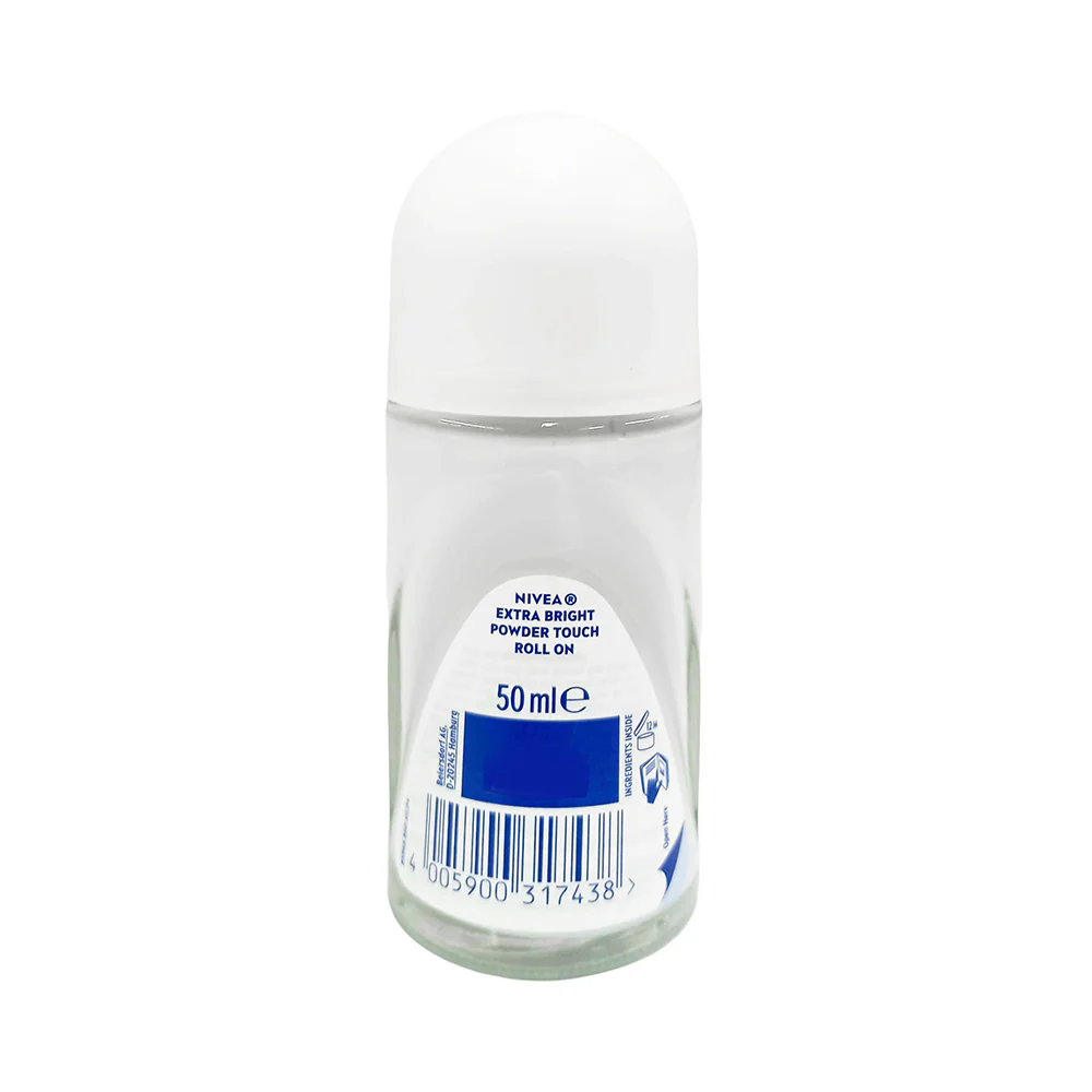 Nivea Brightening Powder Deodorant Roll On 50ml - Image 2