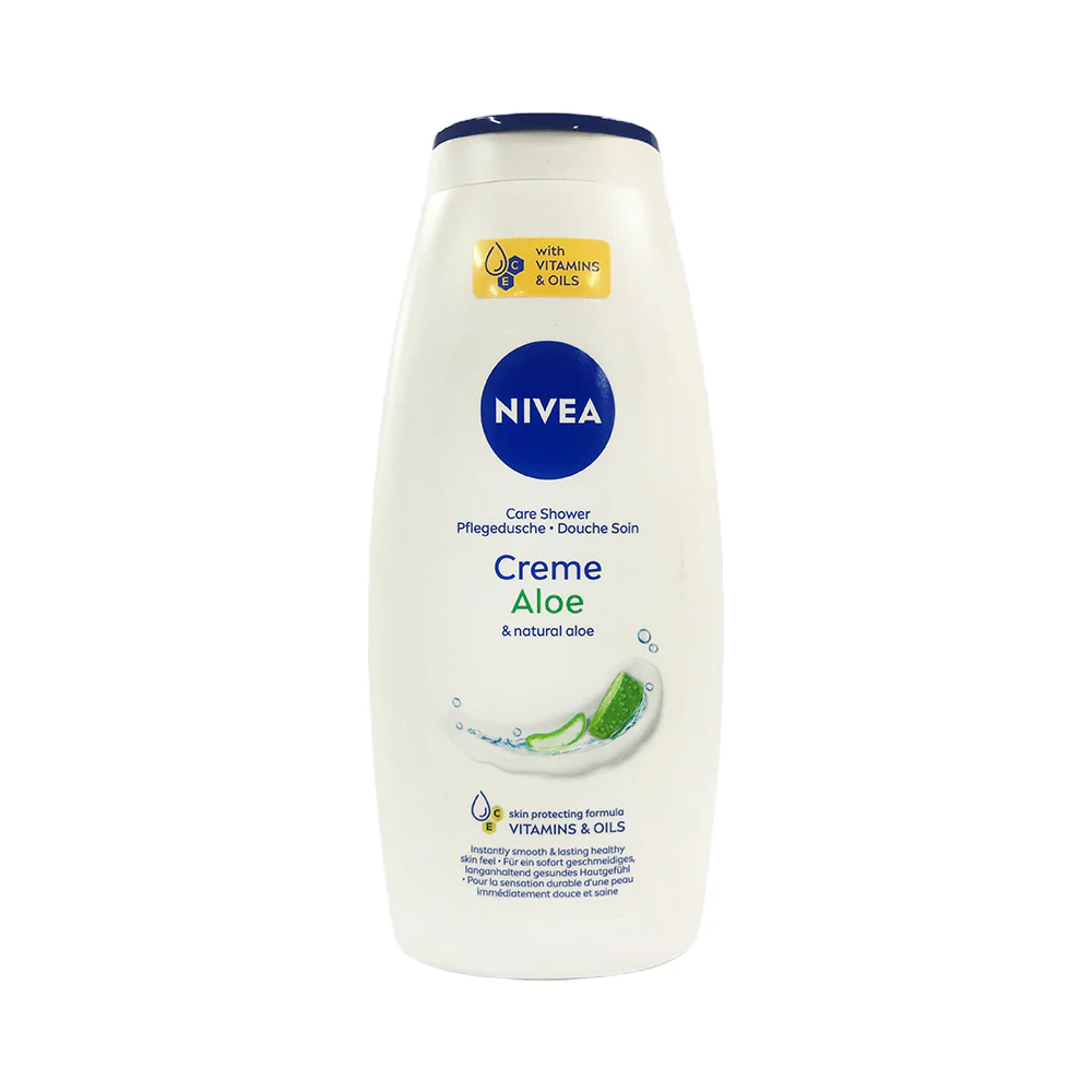 Nivea Care Shower Creme Natural Aloe 750ml