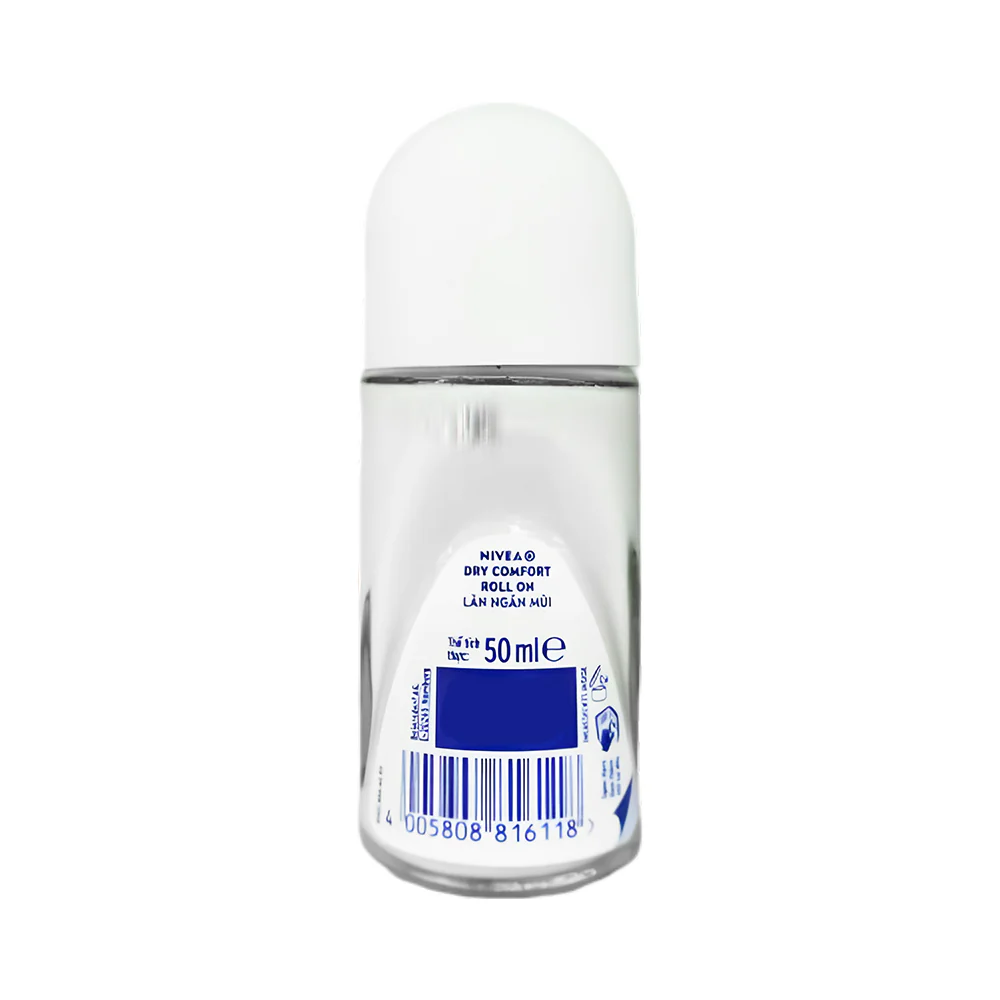 Nivea Dry Comfort Dual Protect Deodorant Roll On 50ml - Image 2