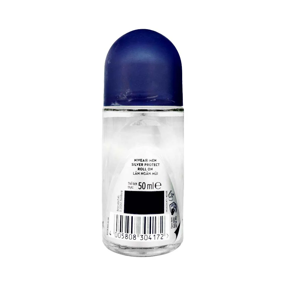 Nivea For Men Silver Protect Deodorant Roll On 50ml - Image 2