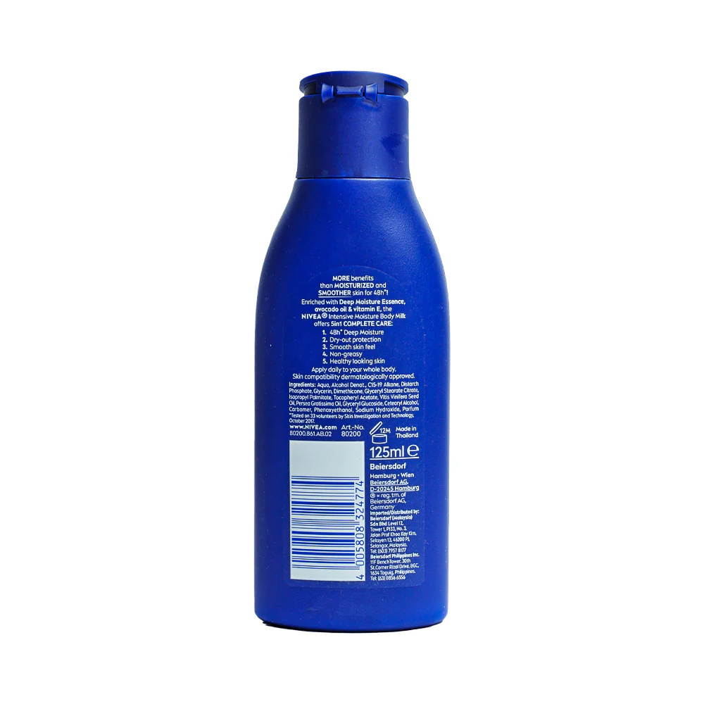 Nivea Intensive Body Milk Lotion 125ml - Image 2