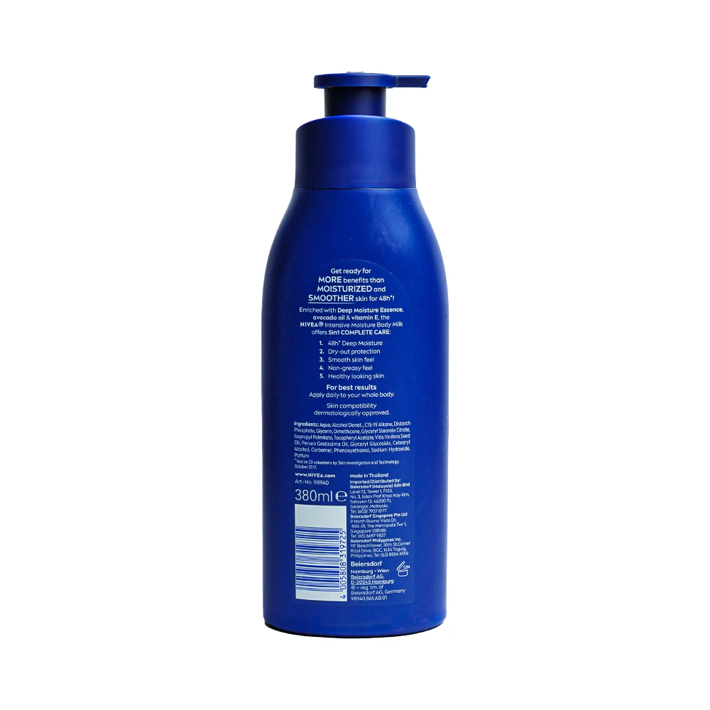 Nivea Intensive Body Milk Lotion 400ml - Image 2