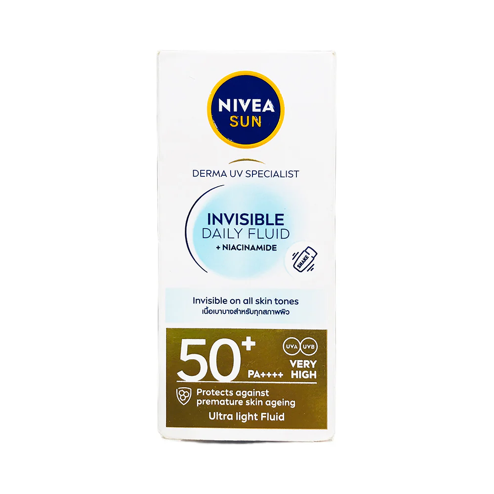 Nivea UV Face Specialist Invisible Fluid + Niacinamide SPF50 Pa++++ 40ml - Image 2