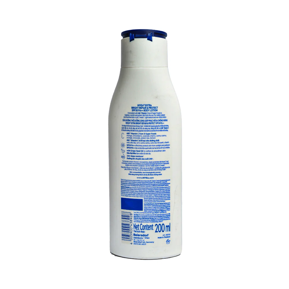 Nivea Whitening Body Lotion Extra Bright Repair And Protect SPF 30 200ml - Image 2