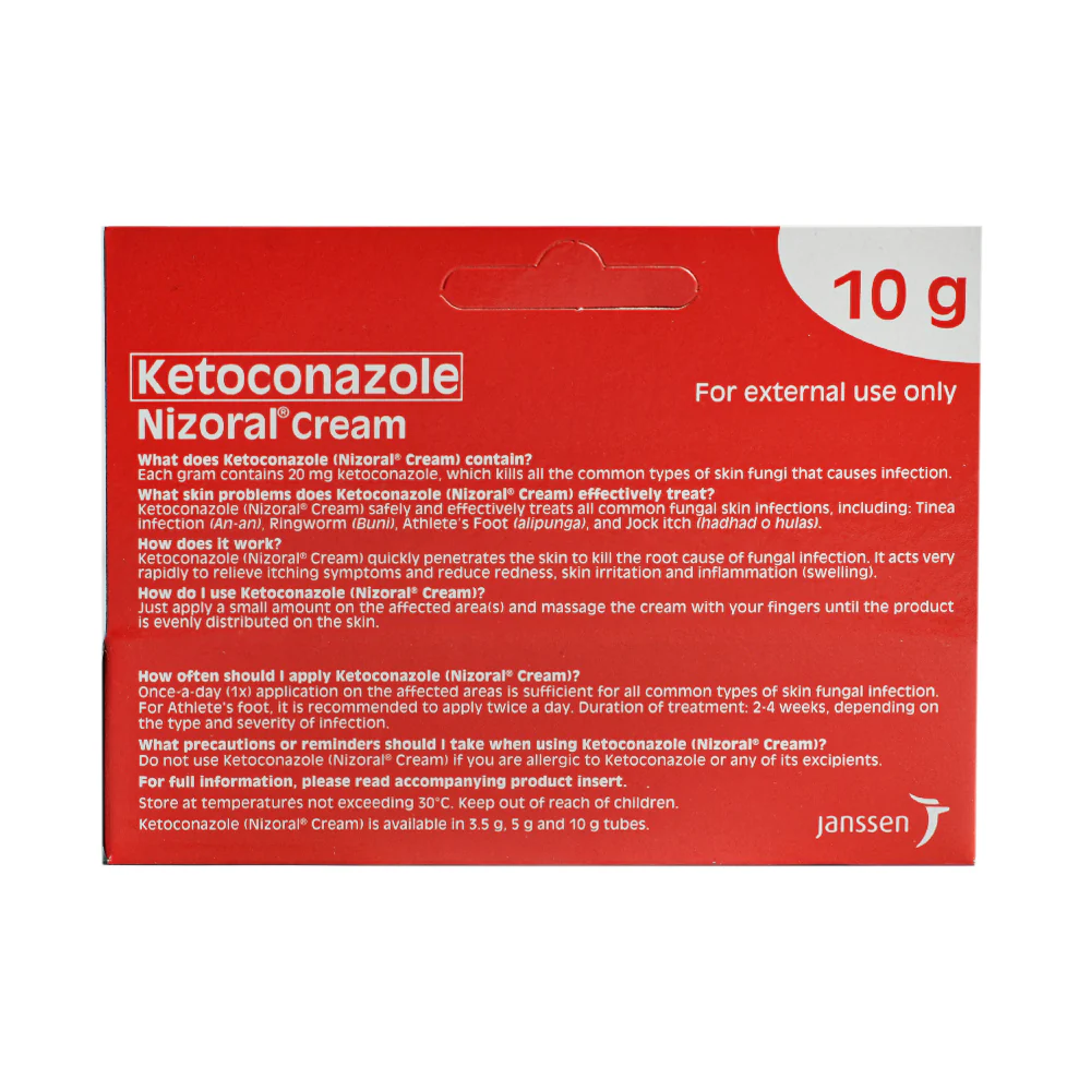 Nizoral Ketoconazole 20mg/g Cream 10g - Image 2
