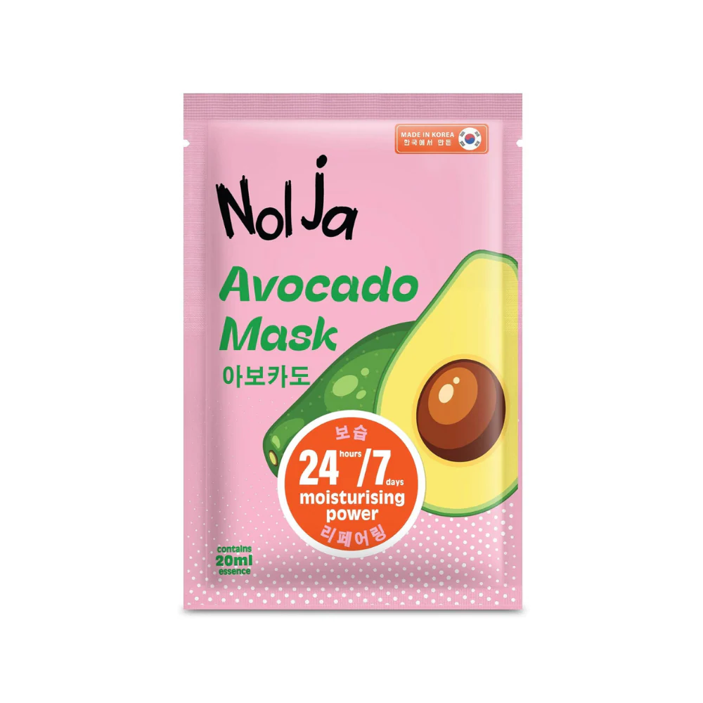 Nolja Avocado Mask 24/7 Moistursing And Repairing 20ml - Image 2