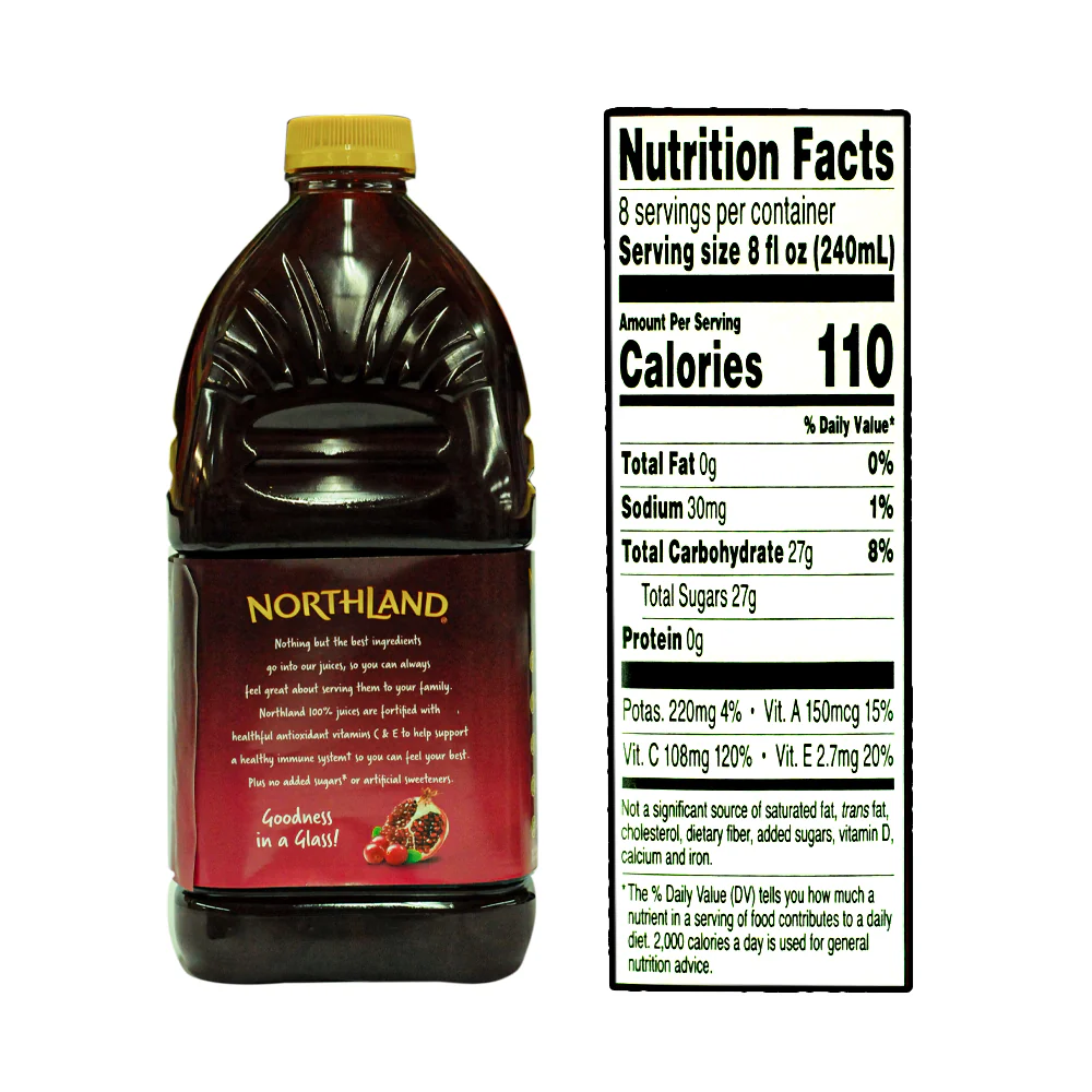 Northland Cranberry Pomegranate Juice 64oz - Image 2