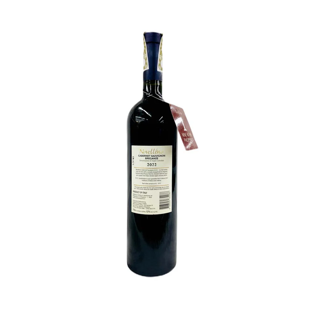 Novellino Cabernet Sauvignon Red Wine 750ml - Image 3