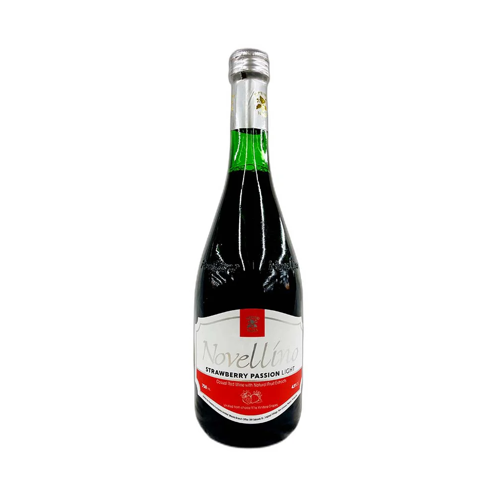 Novellino Light Strawberry Passion 750ml - Image 2