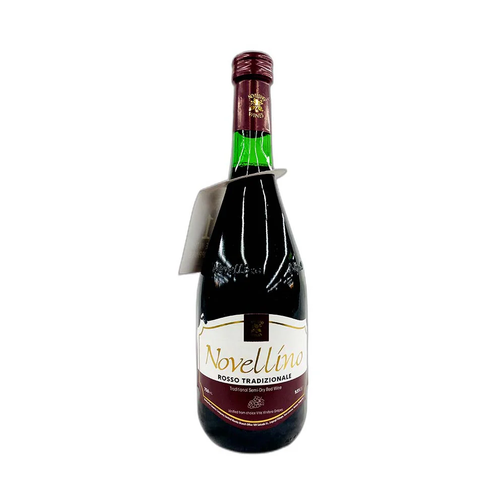 Novellino Rosso Traditional Semi Dry Red 750ml - Image 2