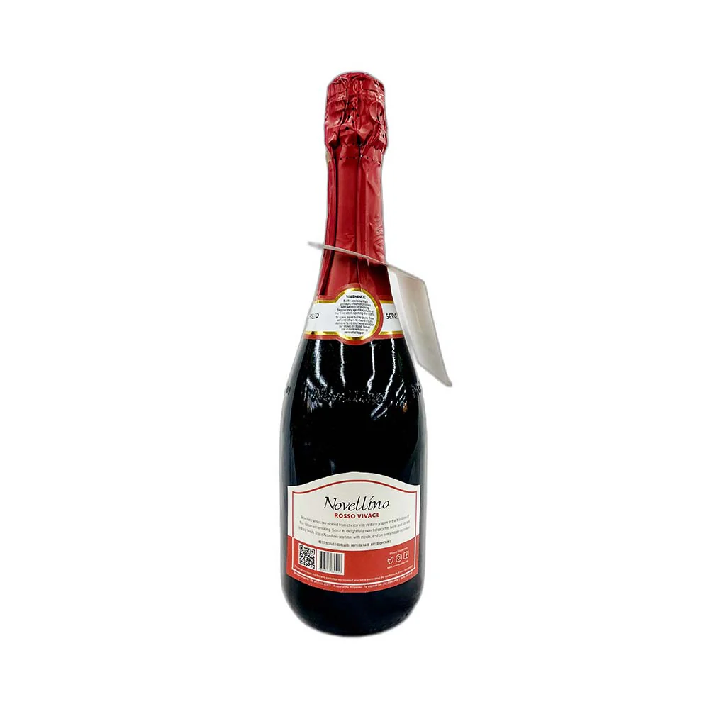 Novellino Rosso Vivace Sweet Lively Red Wine 750ml - Image 3