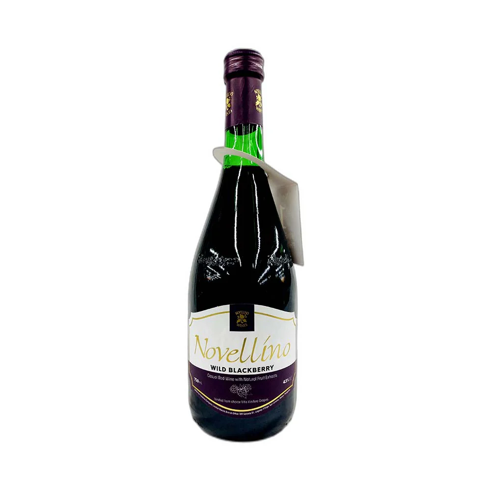 Novellino Wild Blackberry Casual Red Wine 750ml - Image 2