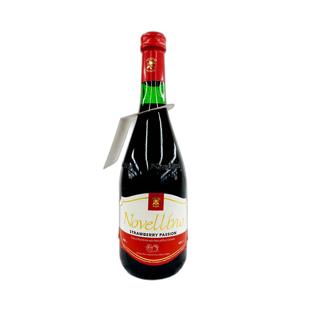 Novellino Wines Strawberry Passion Casual Red Wine 750ml - Image 2