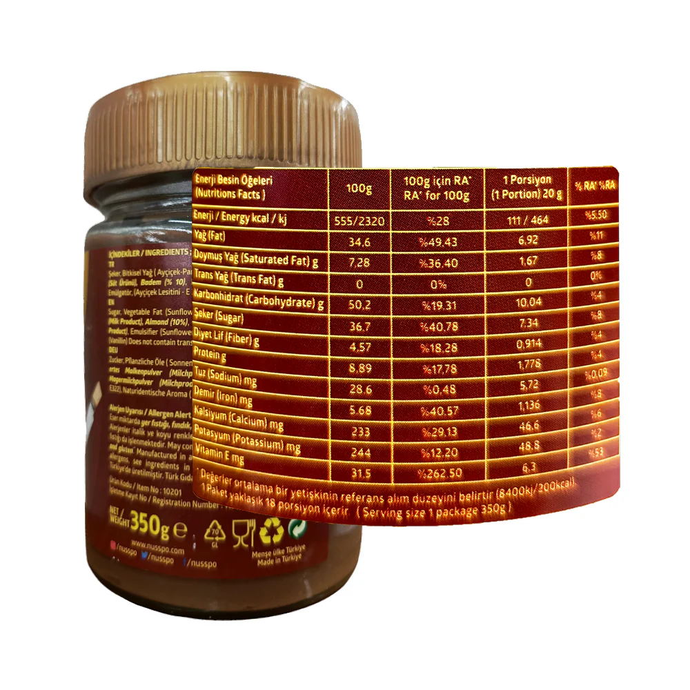 Nusspo Almond Paste With Cocoa 350g - Image 2