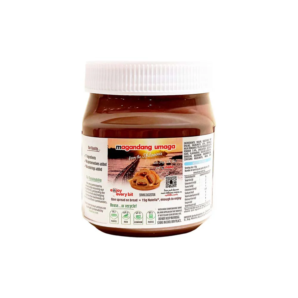 Nutella Spread Hazelnut With Cocoa 350g - Image 2