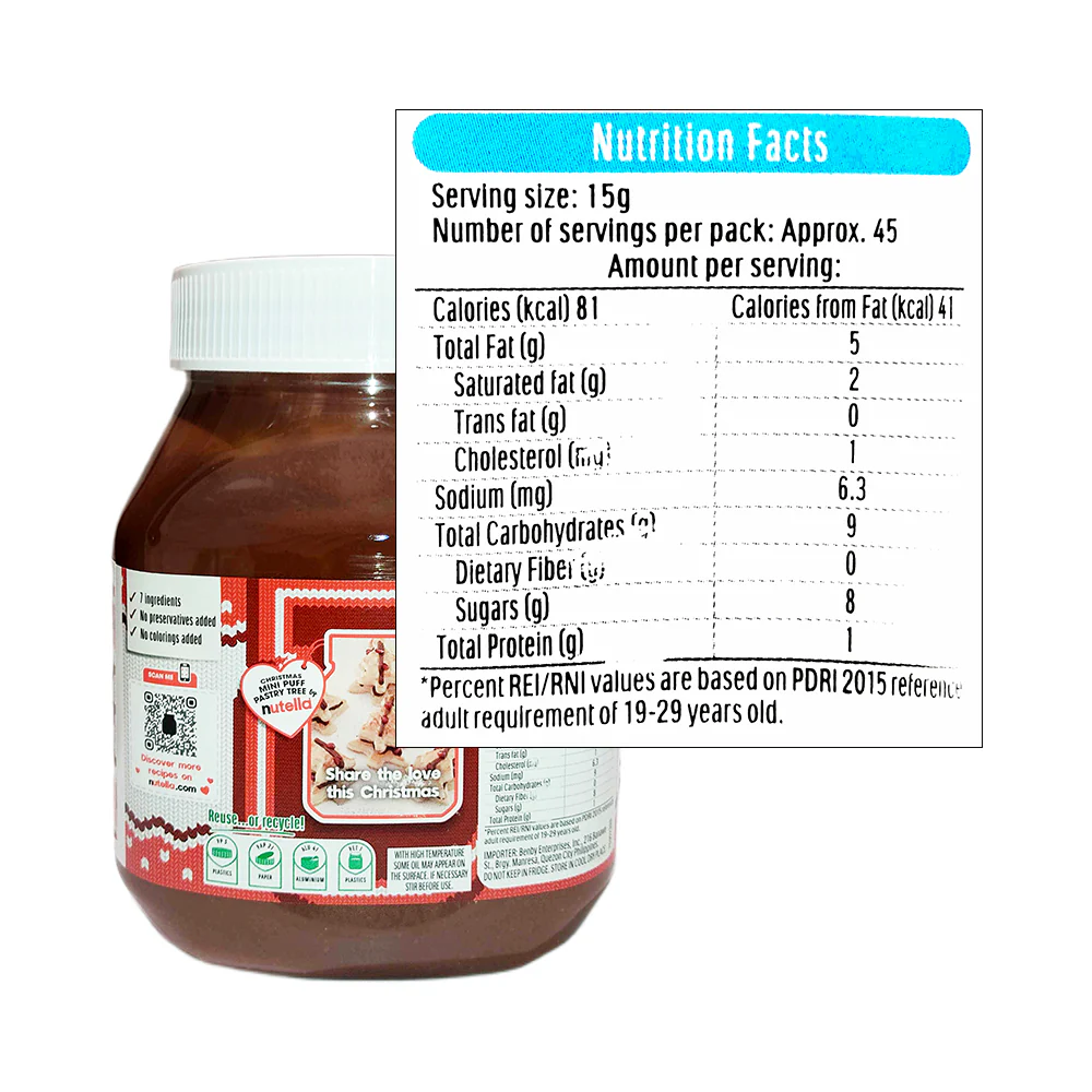 Nutella Spread Hazelnut With Cocoa 680g - Image 2