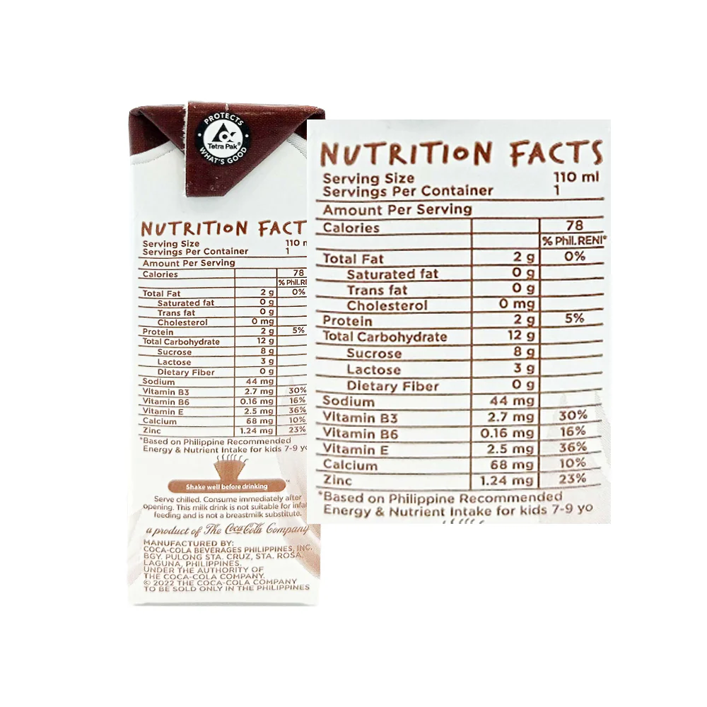Nutriboost Milk + Juice Drink Chocolate 110ml - Image 3
