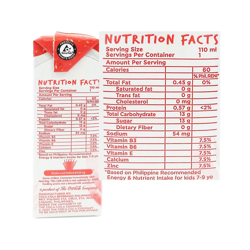 Nutriboost Milk + Juice Drink Strawberry 110ml - Image 3