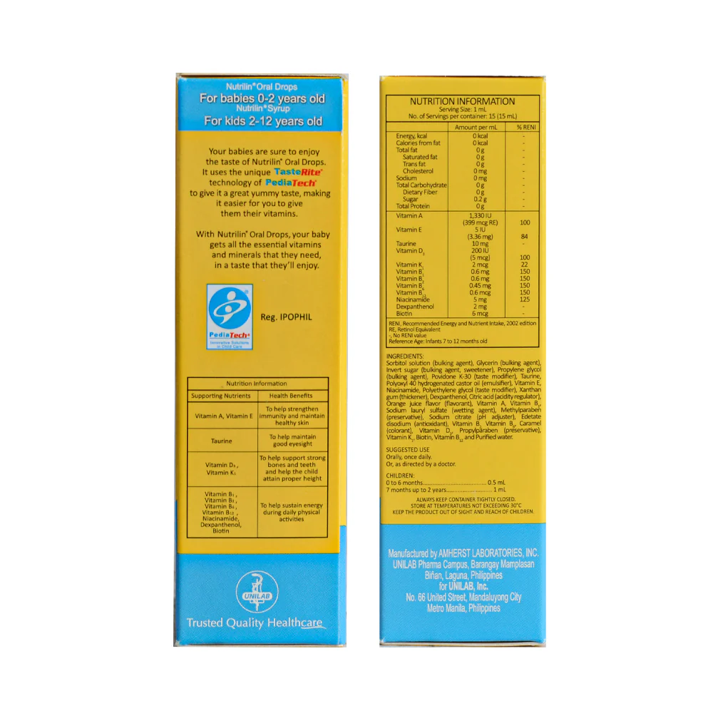 Nutrilin Drops 15ml - Image 2