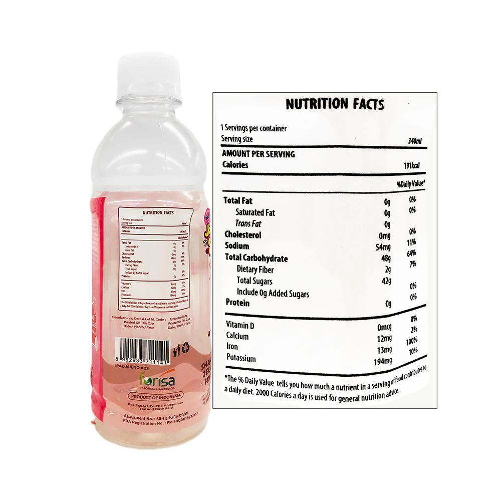Nutrishake Jellyshake With Nata De Coco 340ml - Image 2