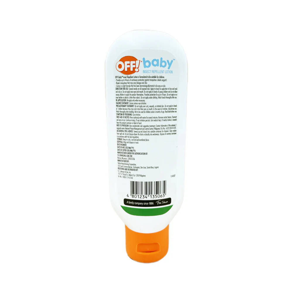 Off Baby Insect Repellent Lotion 100ml - Image 2