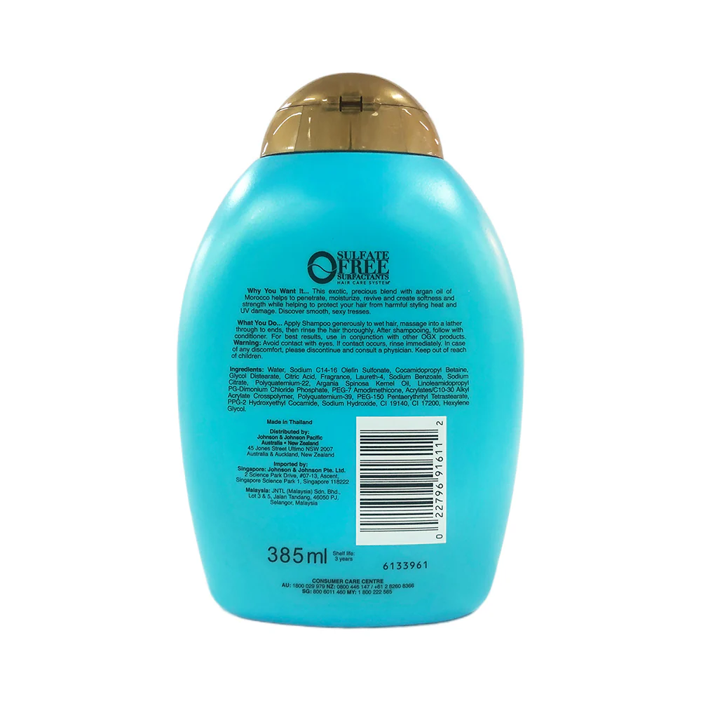 OGX Shampoo Renewing + Argan Oil Of Morocco - Image 2