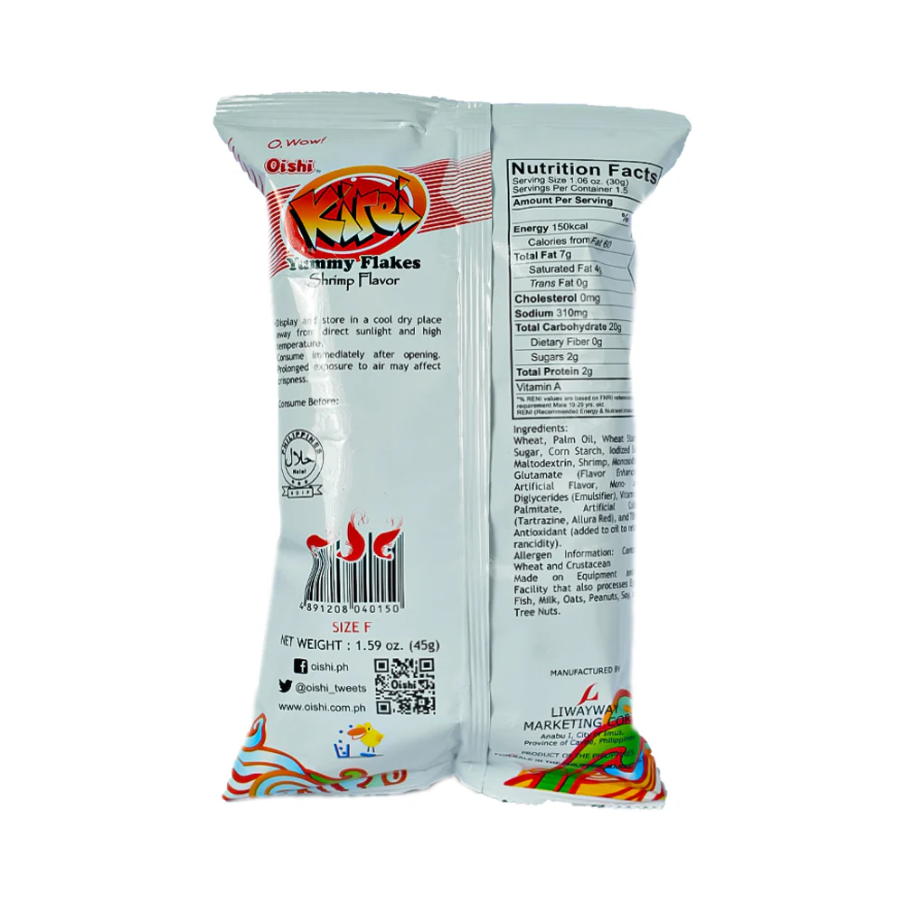 Oishi Kirei Yummy Flakes 45g - Image 2