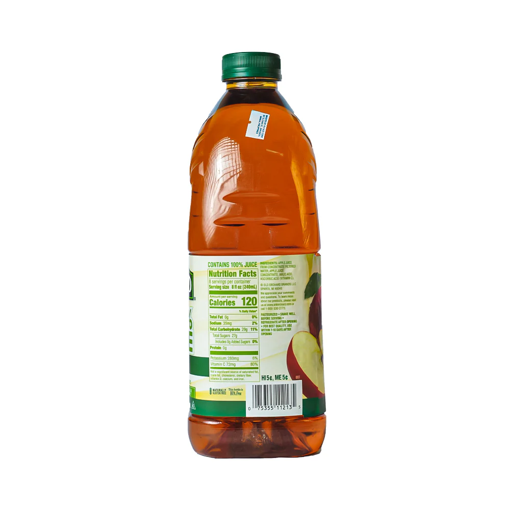 Old Orchard 100% Apple Juice 1.89L (64oz) - Image 2