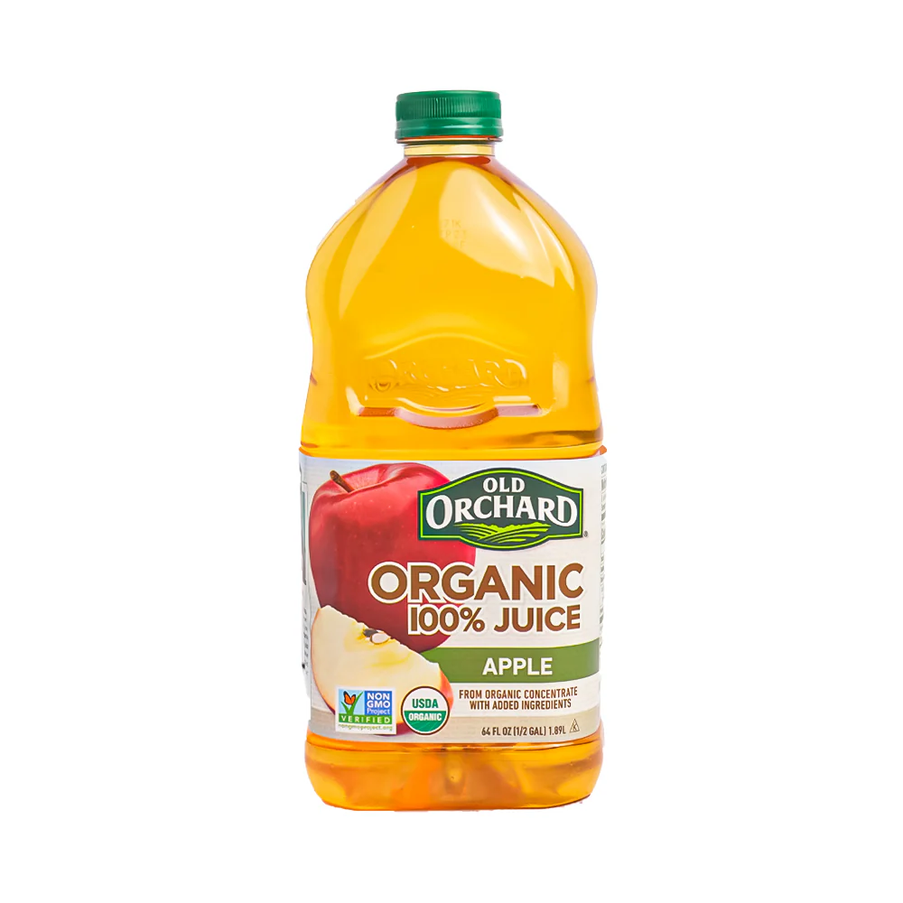 Old Orchard 100% Apple Juice Organic 1.89L (64oz) - Image 2