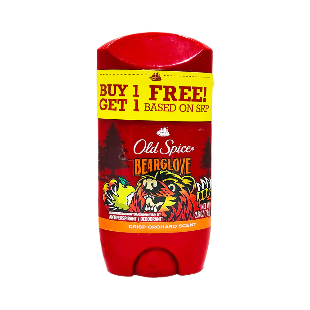 Old Spice Bearglove Antiperspirant And Deodorant Crisp Orchard 73g x 2's - Image 2