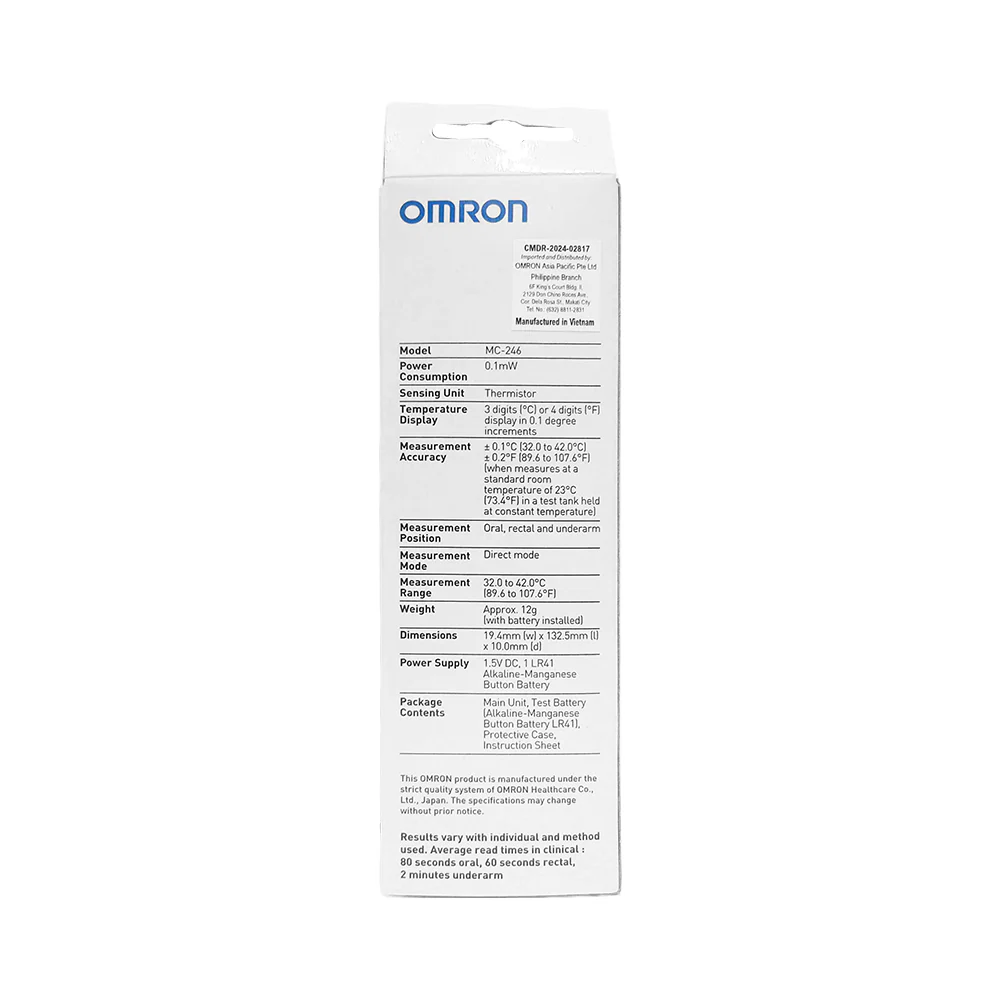 Omron MC-246 Digital Thermometer - Image 2