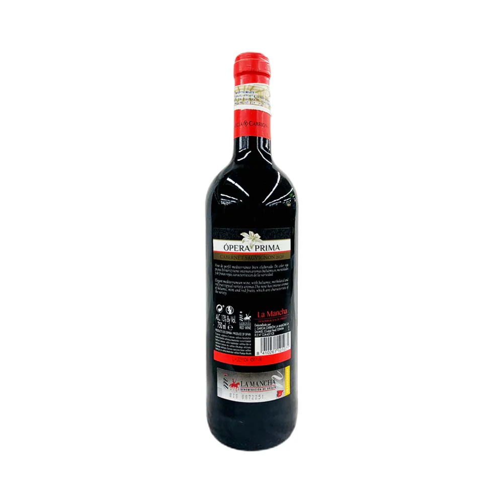 Opera Prima Wine Cabernet Sauvignon 750ml - Image 3