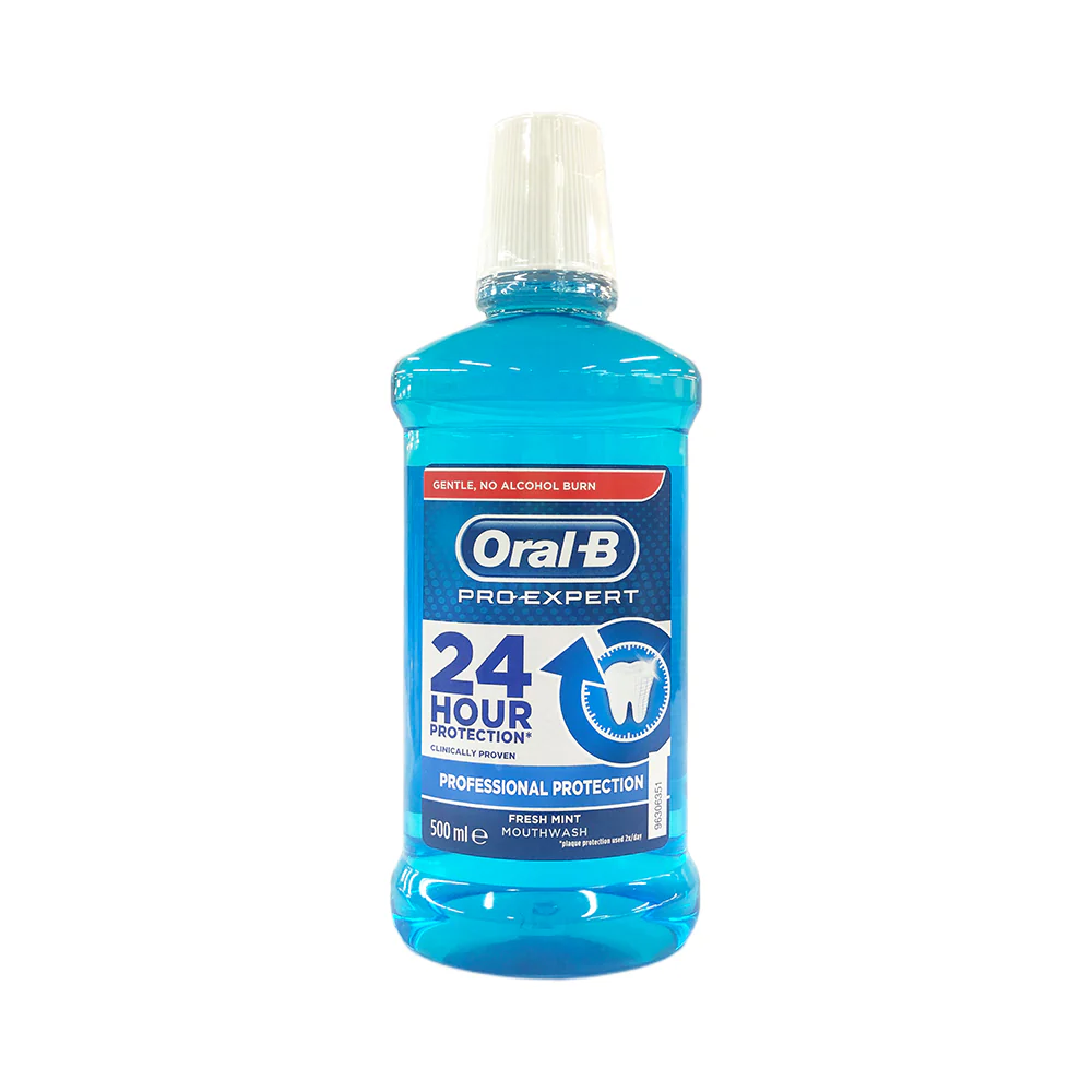 Oral B Mouthwash Pro Expert Fresh Mint 500ml