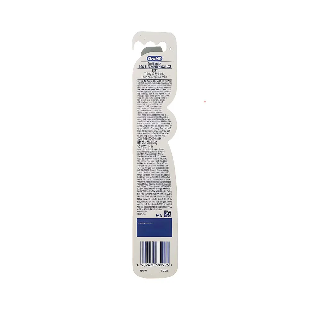 Oral-B Toothbrush 3D Whitening Soft 1's - Image 2