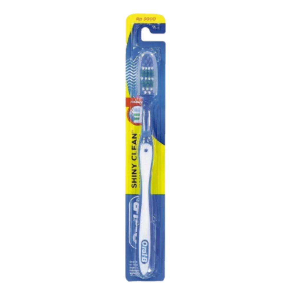 Oral-B Toothbrush Shiny Clean Soft With Cup 1's - Image 4