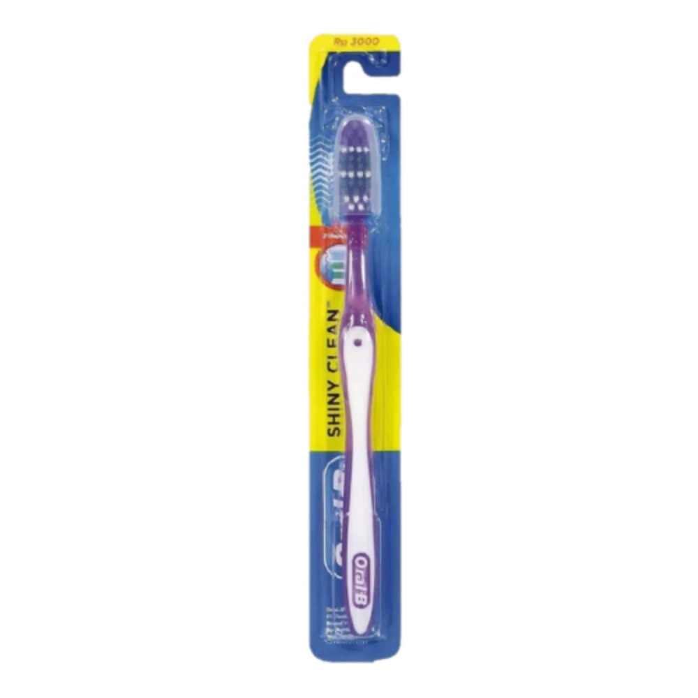 Oral-B Toothbrush Shiny Clean Soft With Cup 1's - Image 5