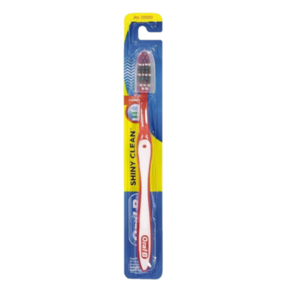 Oral-B Toothbrush Shiny Clean Soft With Cup 1's - Image 6