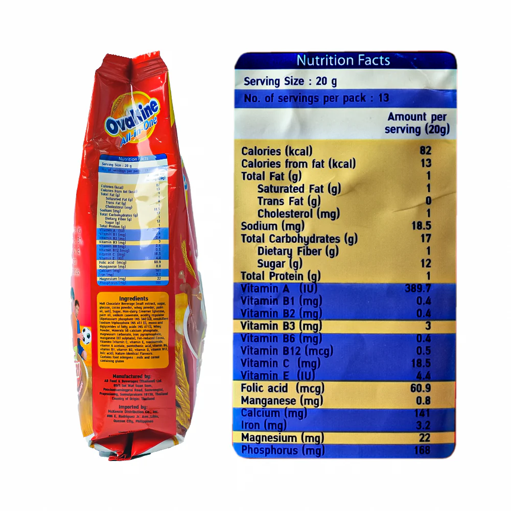 Ovaltine All-In-One Mixed Malt Chocolate Drink 260g - Image 3