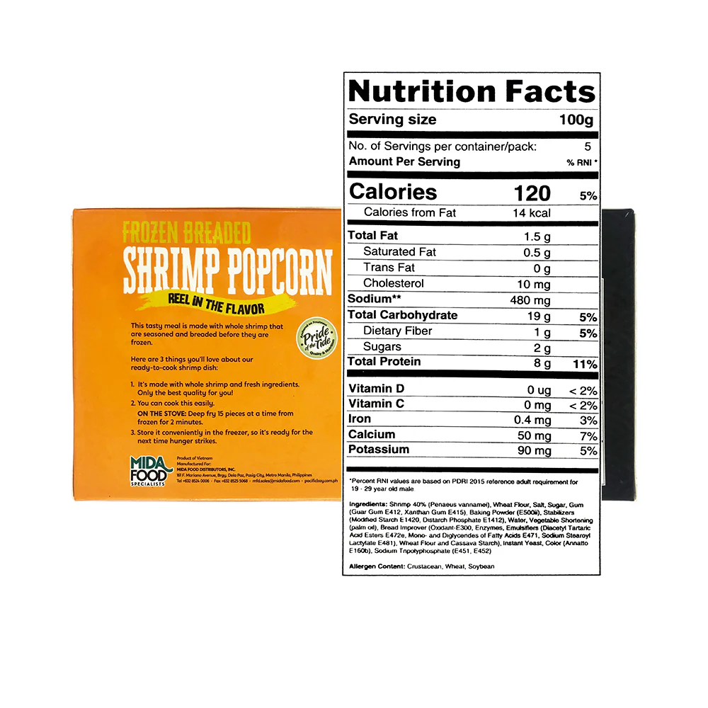 Pacific Bay Ready To Heat Shrimp Popcorn 250g - Image 2