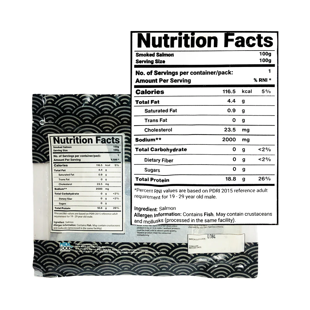 Pacific Bay Salmon Smoked 100g - Image 2