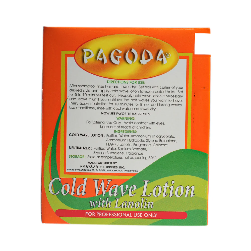 Pagoda Cold Wave Hair Lotion 60ml - Image 2