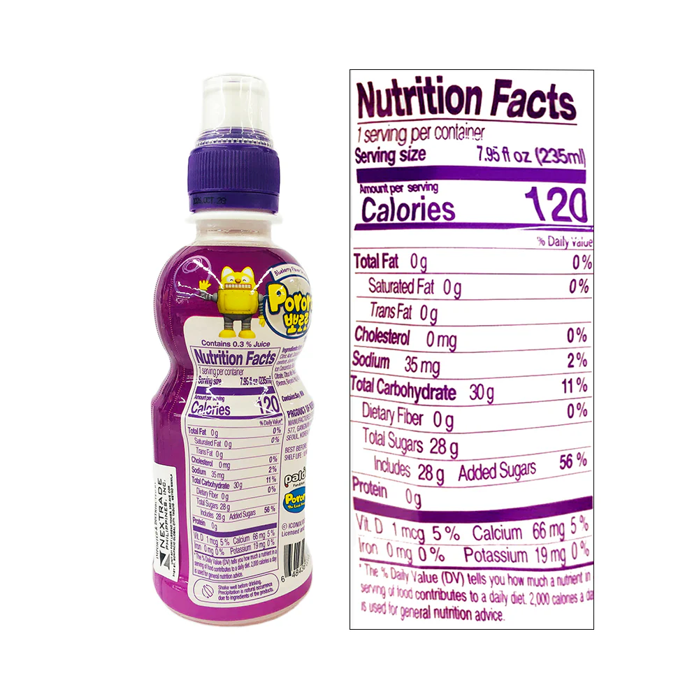 Paldo Pororo Drink 235ml - Image 6