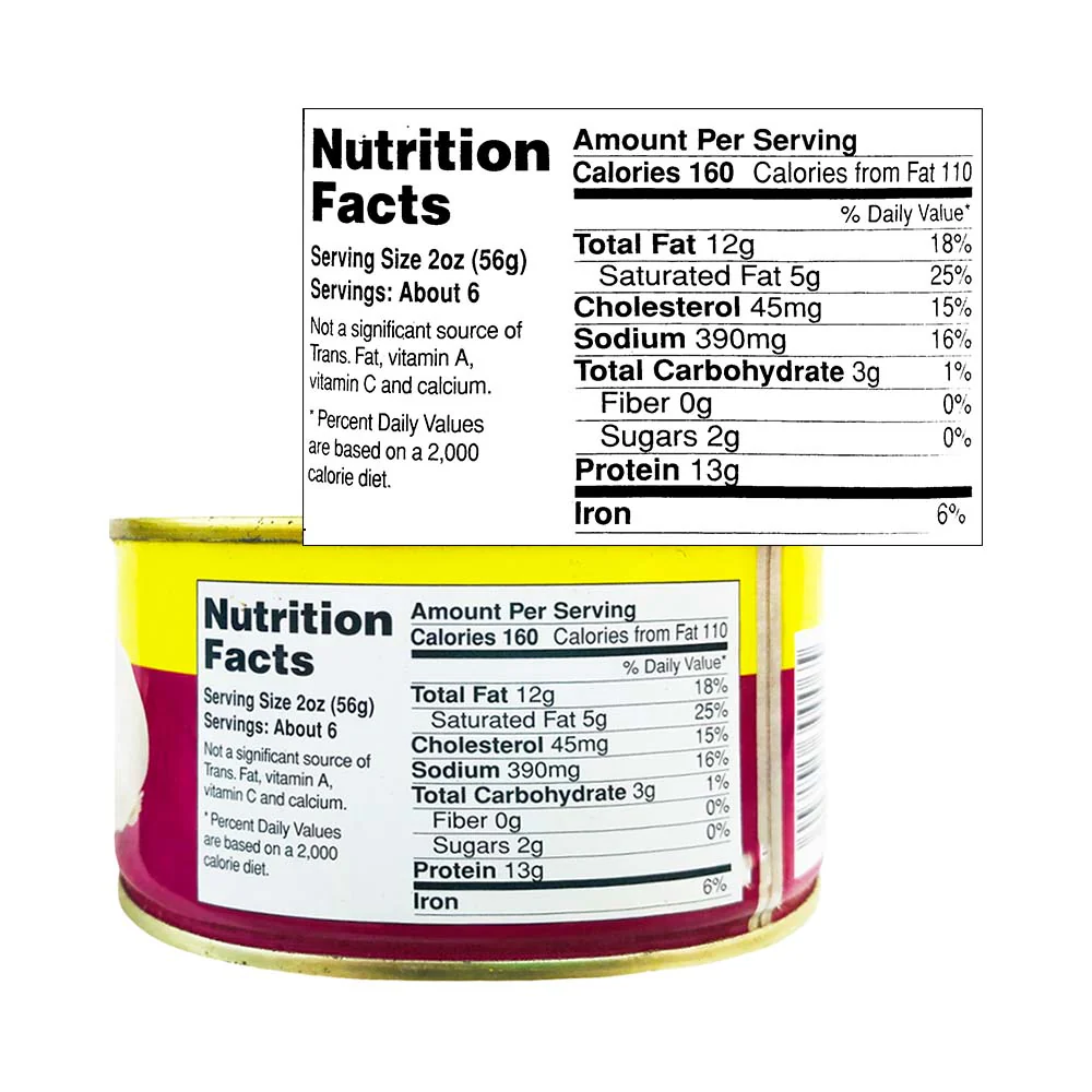 Palm Corned Beef With Juices Garlic 326g - Image 2