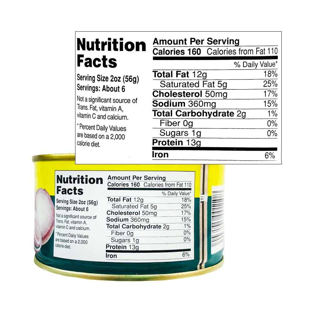 Palm Corned Beef With Juices Onion 326g - Image 2