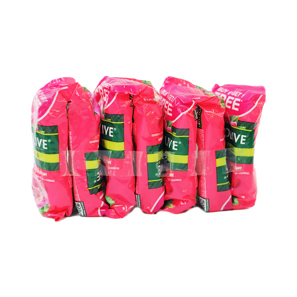Palmolive Natural Soap Rosy Bloom 55g x 6's + 1 - Image 2
