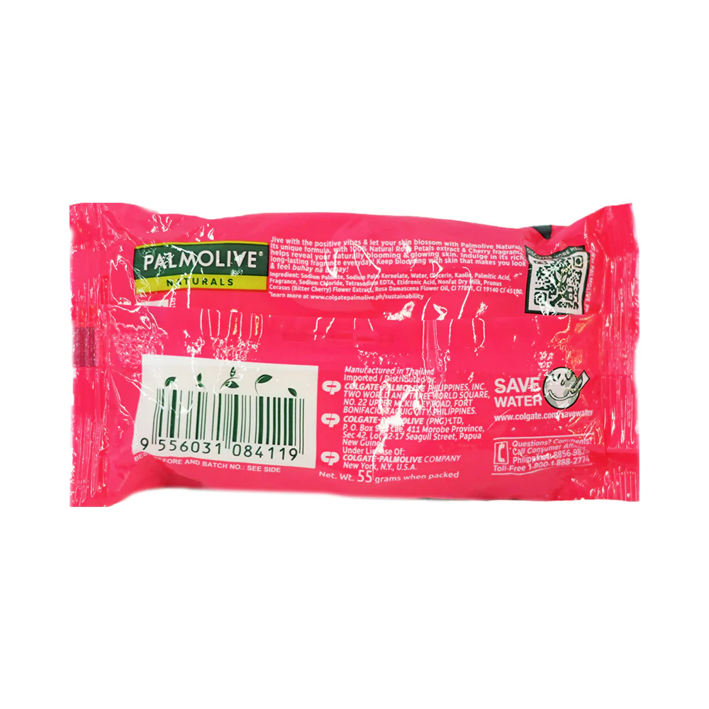 Palmolive Naturals Bar Soap Pinkish And Glow 55g - Image 2