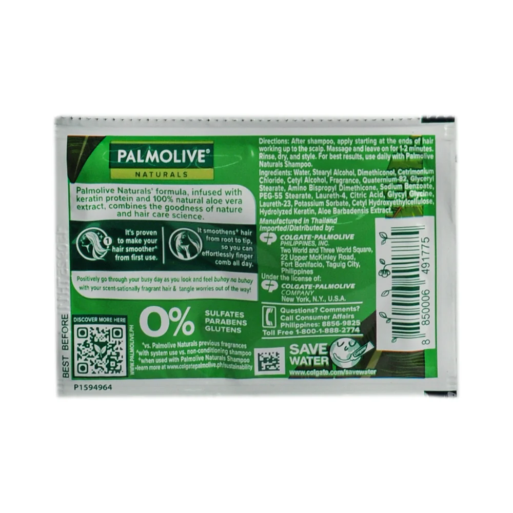 Palmolive Naturals Conditioner Healthy And Smooth 12ml x 12's - Image 2