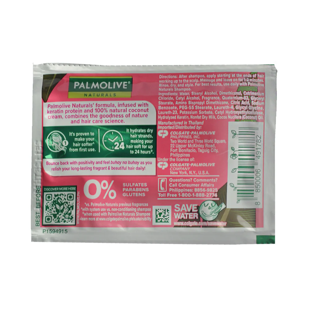 Palmolive Naturals Conditioner Intensive Moisture 12ml x 12's - Image 2