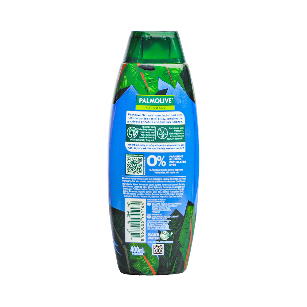 Palmolive Naturals Shampoo And Conditioner Anti Dandruff + Scalp Health 400ml - Image 2